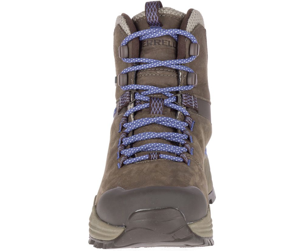 Merrell Boots Brown - Phaserbound 2 Tall Waterproof - Womens 69PDNGZCJ